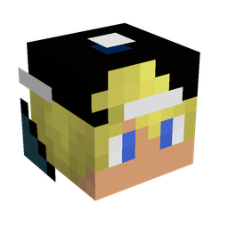 Black skin: head render
