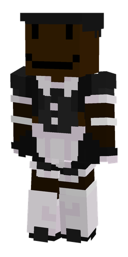 Black skin: body, front render