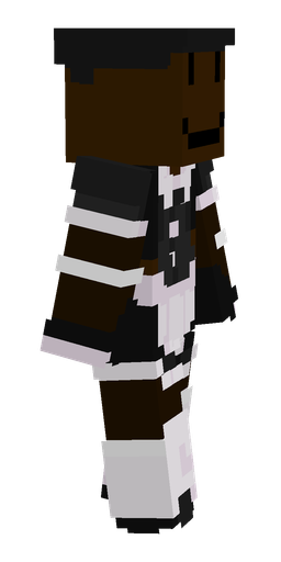 Black skin: body, right side render