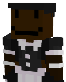 Black skin: bust render