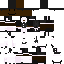 Black skin: raw texture render