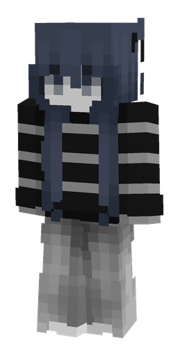 Black skin: body, front render