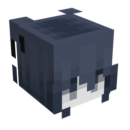 Black skin: head render