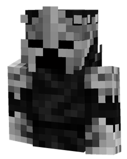 Black skin: bust render