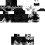Black skin: raw texture render