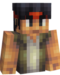 Black skin: bust render