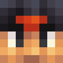 Black skin: face render