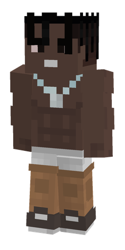 Black skin: body, front render