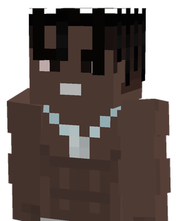 Black skin: bust render