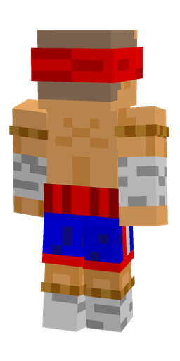 Classic skin: body, back render