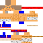Classic skin: raw texture render