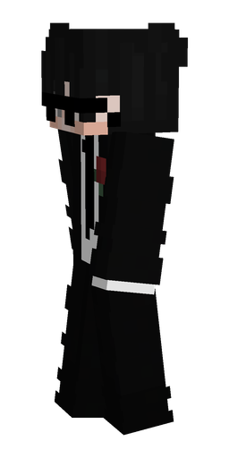 Black skin: body, left side render