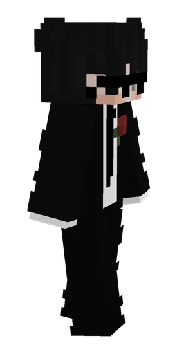 Black skin: body, right side render