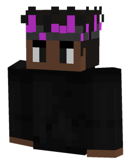 Black skin: bust render