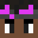 Black skin: face render