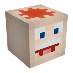 Blue skin: head render