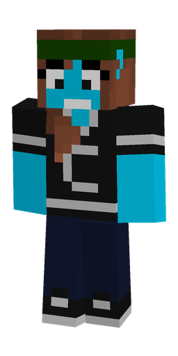 Black skin: body, front render
