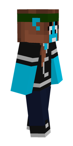 Black skin: body, right side render