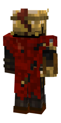 Black skin: body, back render