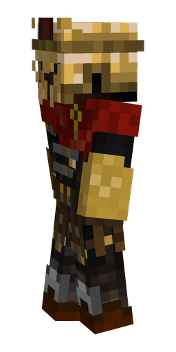 Black skin: body, left side render