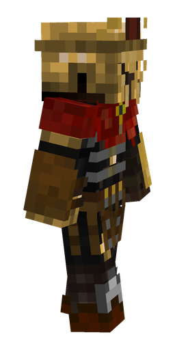 Black skin: body, right side render