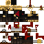 Black skin: raw texture render