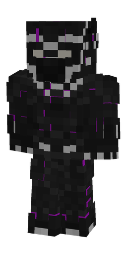 Black skin: body, front render