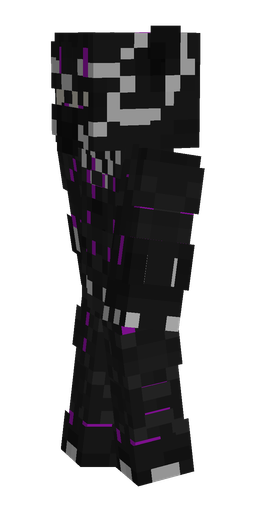 Black skin: body, left side render