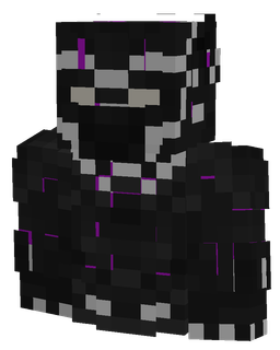 Black skin: bust render