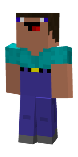Black skin: body, front render