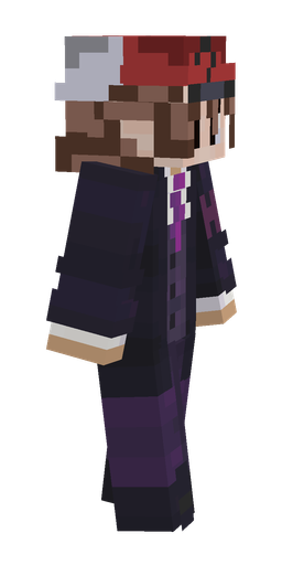 Blue skin: body, right side render