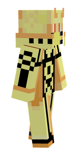 Black skin: body, right side render