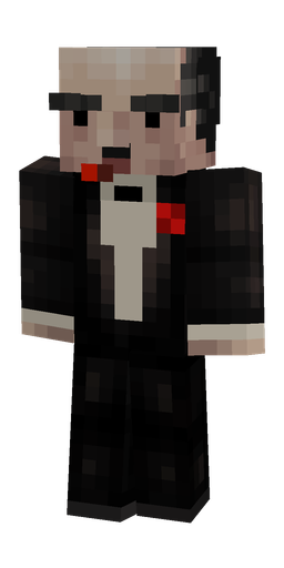 Black skin: body, front render