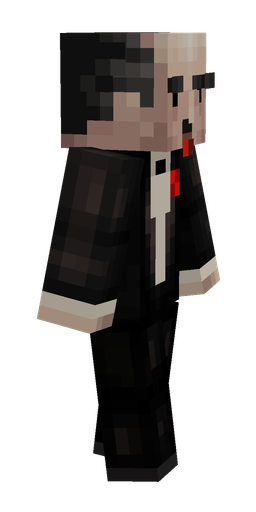 Black skin: body, right side render