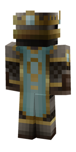 Black skin: body, back render