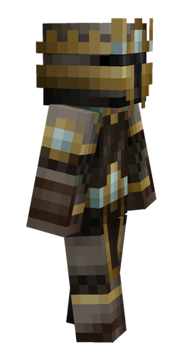 Black skin: body, right side render