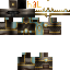 Black skin: raw texture render