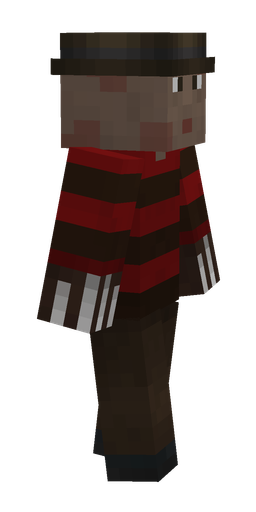 Black skin: body, right side render