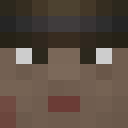 Black skin: face render