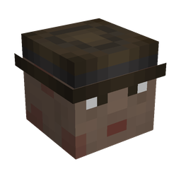Black skin: head render