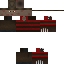 Black skin: raw texture render
