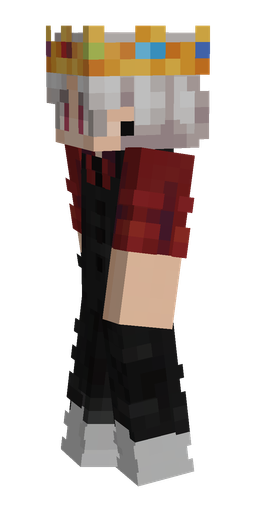 Black skin: body, left side render