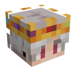 Black skin: head render
