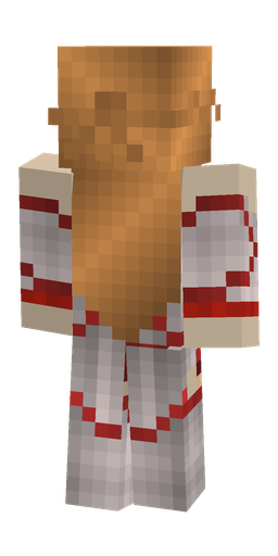 Classic skin: body, back render