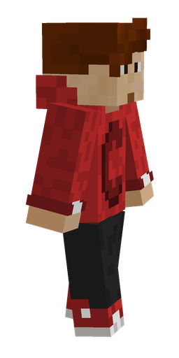 Black skin: body, right side render
