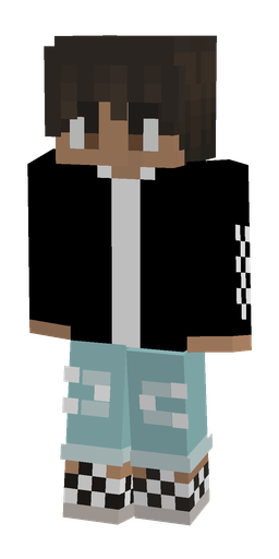 Black skin: body, front render