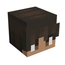 Black skin: head render