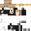 Black skin: raw texture render