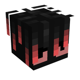 Black skin: head render