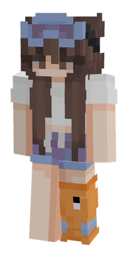 Orange skin: body, front render